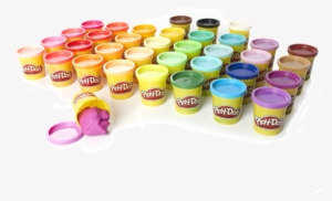 Wallpaper Cleaning Dough - All Play Doh Colours