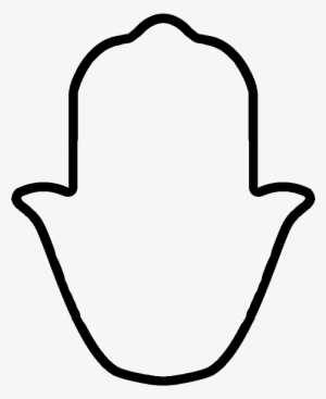 Hamsa Meaning And Pronunciation - Line Art