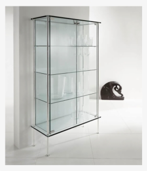 Shine - Tonelli Shine 35.43'' X 63.77'' Glass China Cabinet