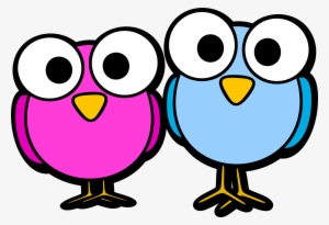 Cartoon Bird Clipart - 2 Birds Clip Art