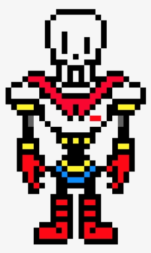 Papyrus - Disbelief Papyrus Pixel Art