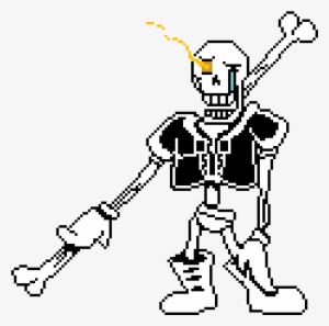 Pixilart - Disbelief Papyrus Phase 1