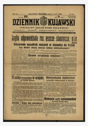 "england Says "no" To Hitler Demands" - Newsprint