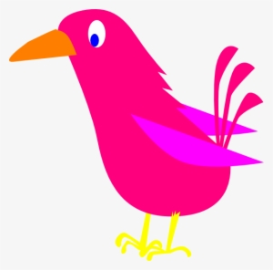 Pink Bird Png Clip Art