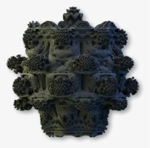 Mayan Casket Small - Mandelbrot Real