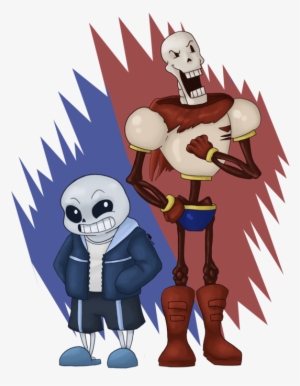 Sans And Papyrus By Kikichan - Drawing