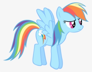 A Bored Rainbow Dash By Lilcinnamon On Clipart Library - My Little Pony Rainbow Dash