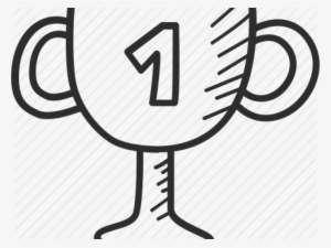 Drawn Trophy Icon Png - Icon
