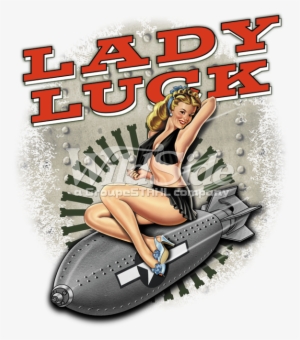 Lady Luck Pin Up Girl - Pin Up Lady Luck