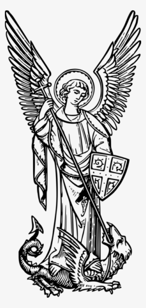 Png Library Download Archangel Drawing Michael - Archangel Michael Clip Art