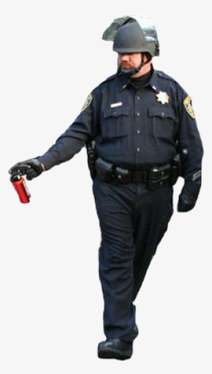 Uc Davis Pepper Spray Incident Profession Police Officer - Pepper Spray Cop Transparent