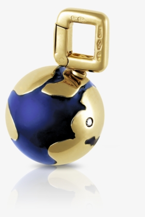 Louis Vuitton Globe Charm Yellow Gold And Diamond - Sphere