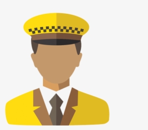 Taxi Driver Transparent Background - Driver Png