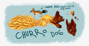 Ref - Churro Dog - Illustration