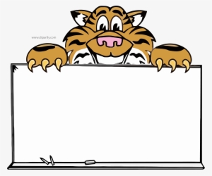 Tigger Peek Board Clipart Png Image Download - Clip Art