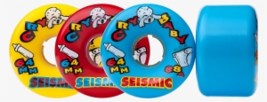 64mm Cry Baby Wheels - Seismic Cry Baby 60mm