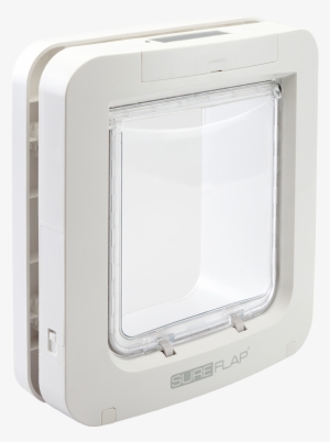 Sureflap Microchip Pet Door - Sure Flap Microchip White Pet Door - Cat - Small Dog
