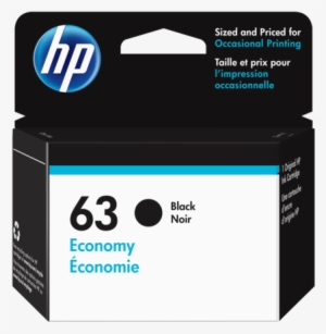 Hp 63 Economy Black Original Ink Cartridge - Hp 63 Ink