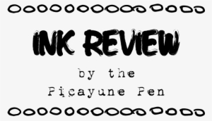 April 2015 Ink Drop Review - Calligraphy