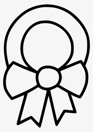 Bow Wreath Leaf Decoration - Pattern