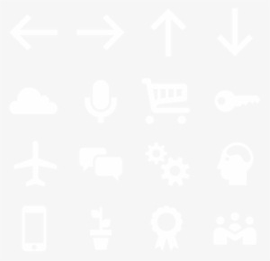 Free Starter Icons Included - White Icons For Powerpoint
