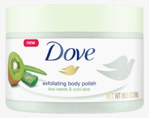 Dove Exfoliating Body Polish Kiwi Seeds & Cool Aloe - Dove Exfoliating Body Polish