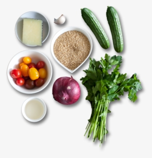 Tabbouleh With Heirloom Cherry Tomatoes, Manchego Cheese - Tomato