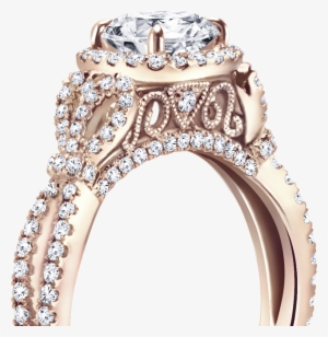 The Engagement Ring Of Your Heart's Desire - Engagement Ring Rose Gold Detail