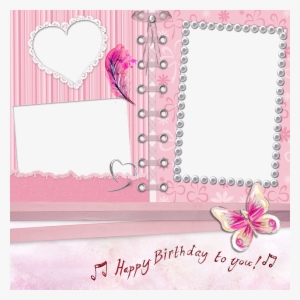 Free Photo Page Pink Happy Birthday Girl Scrapbook - She Believed She Could, So She Did Daily Planner And