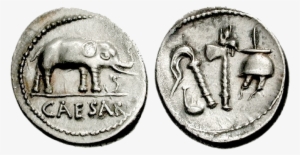 A Coin Minted In Italy Around 49 Bc - Caesar Coins