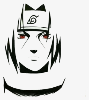 Picture Black And White Library Itachi Uchiha Sasuke - Naruto Blanco Y Negro