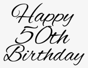 Happy 50th Birthday For A Man