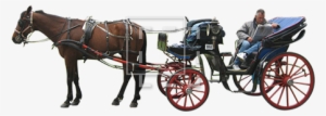 Horse And Carriage Png - Horse Drawn Carriage Png