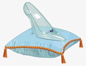 Heels Clipart Cinderella Pumpkin Carriage - Cinderella Shoe On Pillow