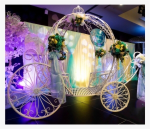 Gold Cinderella Pumpkin Carriage - Carriage