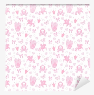 Abstract Seamless Pattern For Girls - Paper