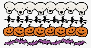 Pumpkin Border Png - Halloween Border No Background