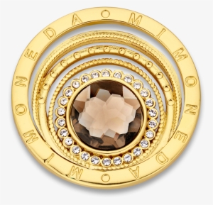 Mi Moneda Large Carina Gold Plate Coin - Mi Moneda - Monedas | Roze Goud | Sw-cari-03-l