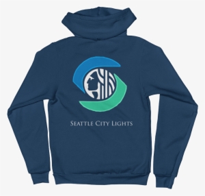Sealth City Lights Nwa Zip-up Hoodie - Hoodie