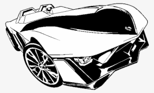 Drawing Hot Wheels 1 - Desenho De Carro Da Hot Wheels Para Colorir