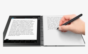 Users Can Write With Ink On Physical Paper And The