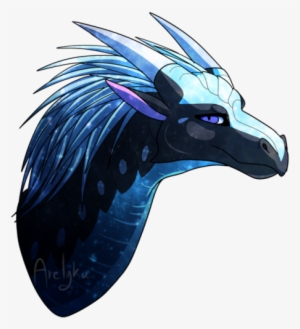 Space Decay Productions - Wings Of Fire Nightwing Icewing Hybrid