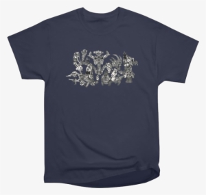 Ws Dark Blue Tshirt Demon's Wings