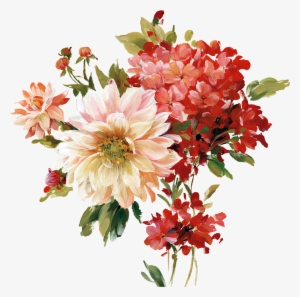 Flower Art - Decoupage Flowers Png