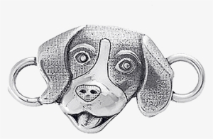 Happy Dog's Head Topper - Beagle