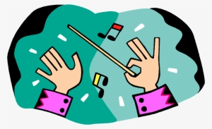 Png Freeuse Library Choir Clipart Choir Note - Choir Conductor Clipart