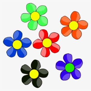 6 Daisy Flower Clip Art Png Clipart - Flower Clip Art