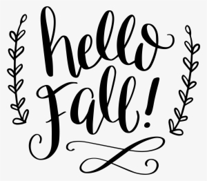 Hello Fall Shower Curtain