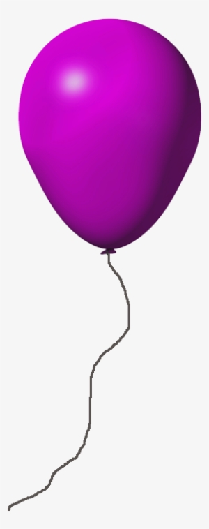 Pink Balloon With Transparent Background