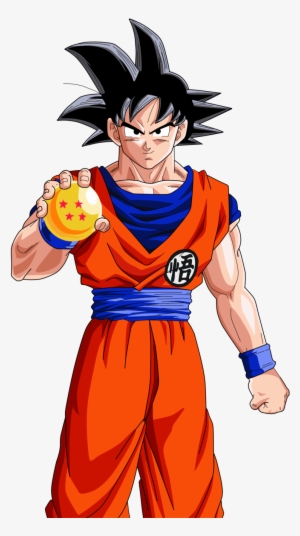 Goku Transparent Png - Goku Con Una Esfera Del Dragon